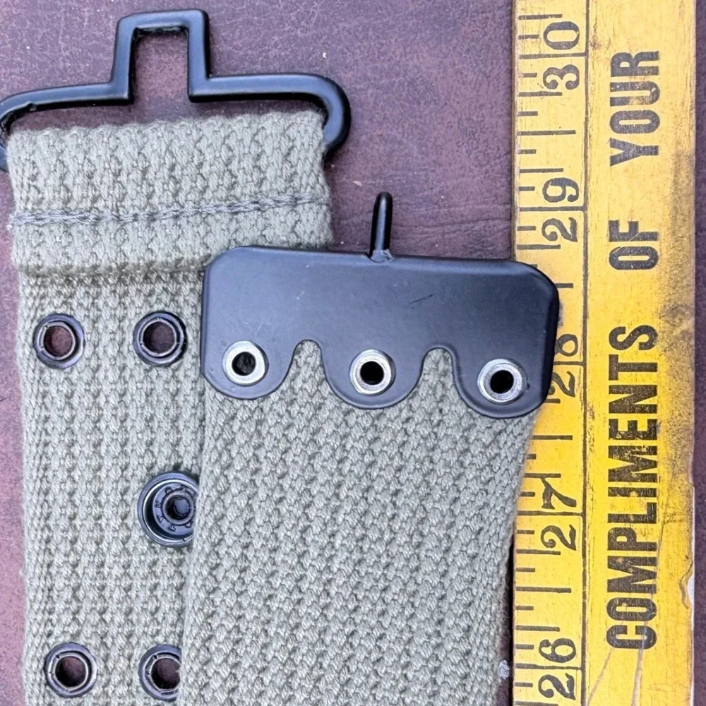 USGI Military LC-2 ALICE Pistol Belt Olive Drab OD Green Quick Release Buckle